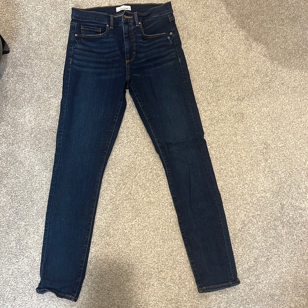 Loft high waist skinny jeans size 6